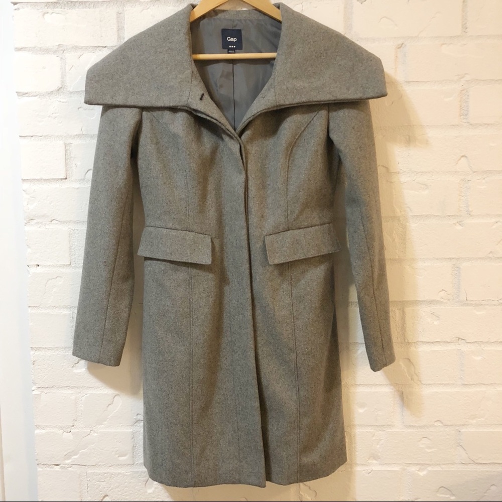 Gap Wool Blend Peacoat